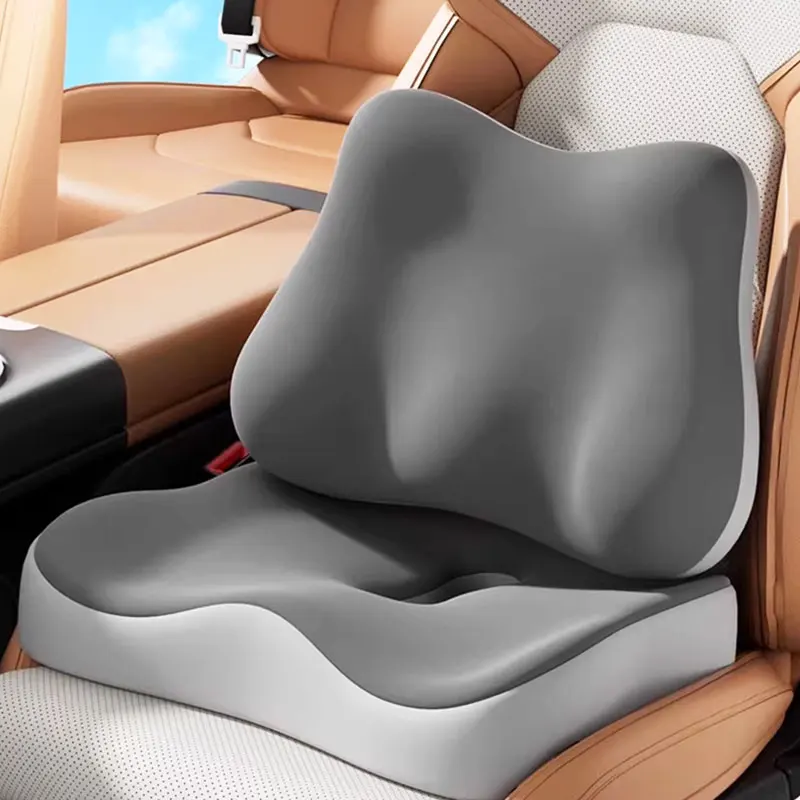 

1PC Comfort Seat Pad Ergonomic Lumbar Support Cushion For Back Relieve Stress hip and waist protection for Car and Office Chair