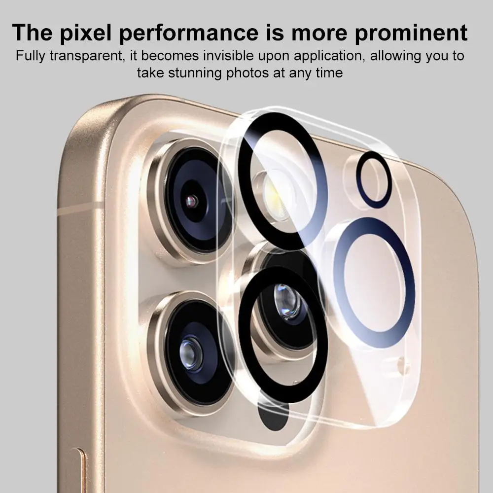 XDcase فيلم كاميرا من الزجاج المقسى الشفاف لهاتف آيفون 17 برو ماكس اير 15 14 13 11 16 برو ماكس 12 ميني بلس 16 برو 16 #5