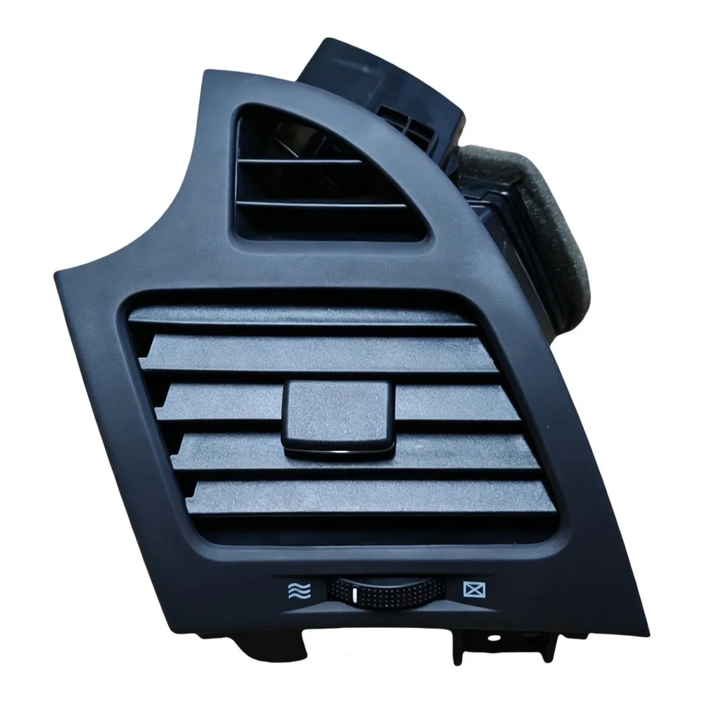 Driver Side Air Outlet Dashboard Air Vent Nozzle For Daily Driving Ventilation Matte Black High-rigidity ABS Plastic
