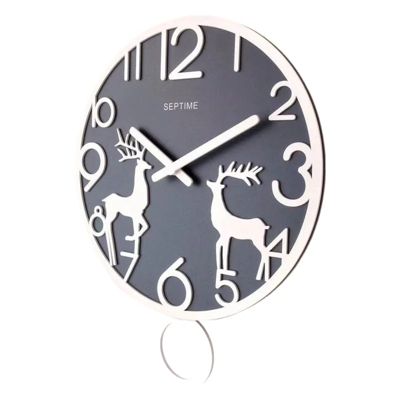 Wooden Elk Wall Clo…