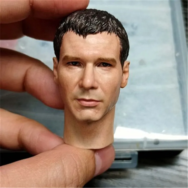 

1:6 Scale Figure Accessory Unpainted/Painted Model Headsculpt Blade Runner Young Harrison For 12 Inch Accessory Figure Male Body