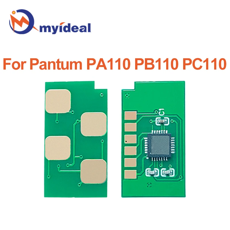 PA110 PB110 PC110 Toner Chip For Pantum P1000 P1050 P2000 P2010 P2050 M5000 M5005 M6000 M6005 Printer Rest Cartridge Chips