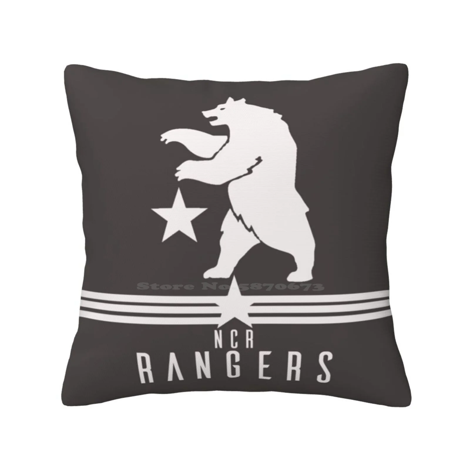 New California Republic Rangers Home Sofa Car Cushion Cover Pillowcase New Vegas Ncr Rangers Ncr 1St Recon 3 4 1 2 Tactics New