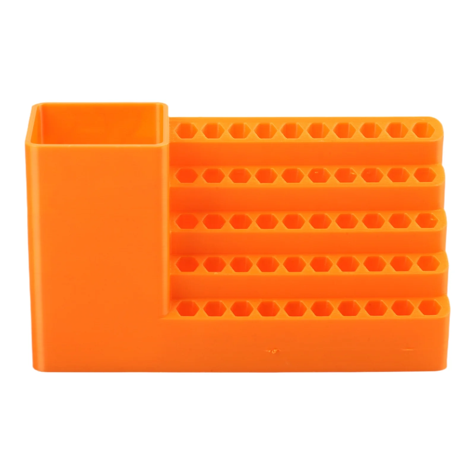 50-Hole Screwdriver Bit Storage Box Driver Bit Holder Organizer Tool Box For DIY & Workshop 50 Holes Tool Organizer