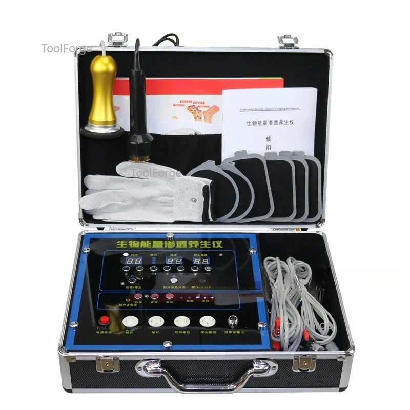 

Ультразвуковой биоэлектрический массажер DDS, многофункциональное устройство для выемки меридианов всего тела для домашней детоксикации