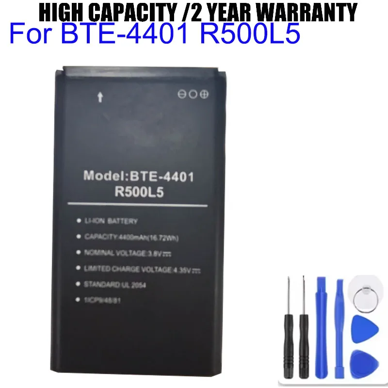 

Battery For Verizon Orbic Speed 5G BTE-4401 R500L5 Wireless Router New Li-Polymer Replacement 3.8V 4400mAh BTE-4401 Bateria