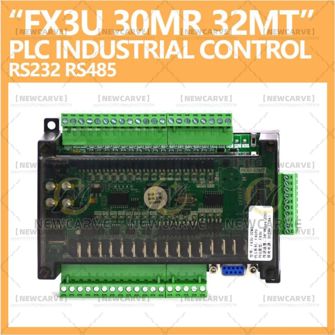 Plc Industriële Control Board FX3U 32MT Compatibel Met FX1N FX2N Newcarve