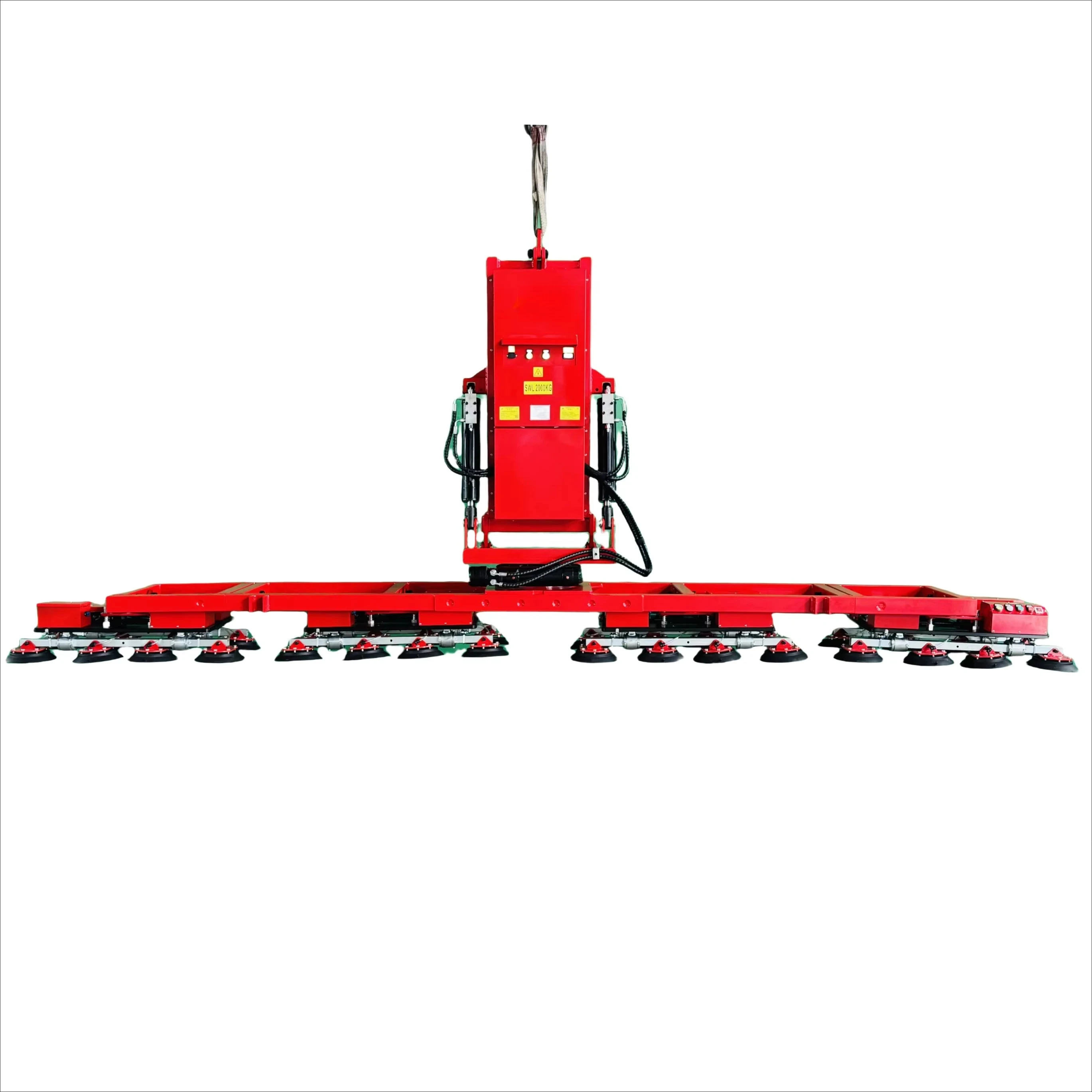 Deposit Price 2-5 Ton Flat Glass Installation Crane with Hydraulic Vacuum Suction Cups Remote Control Rotation