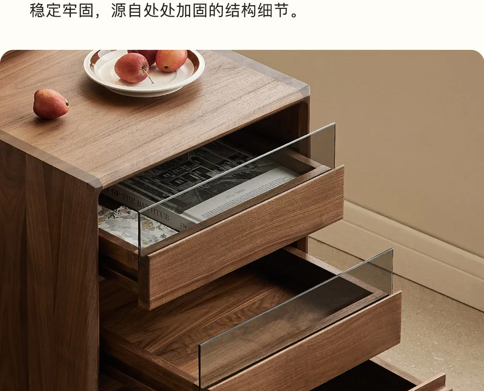 LMM sofa side cabinet storage locker living room side cabinet