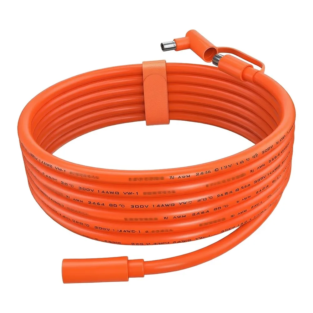 14AWG 8mm 10 Foot Solar Extension Cable with DC8020 Connector for Power Stations Solar Generators and Off-Grid Energy Storage