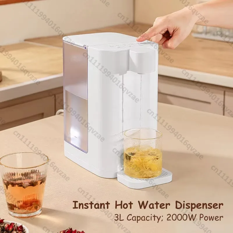 3L Instant Water Dispenser Smart Home Heater Electric Kettle Milk Frother Tea Mini Wholesale Water Dispenser