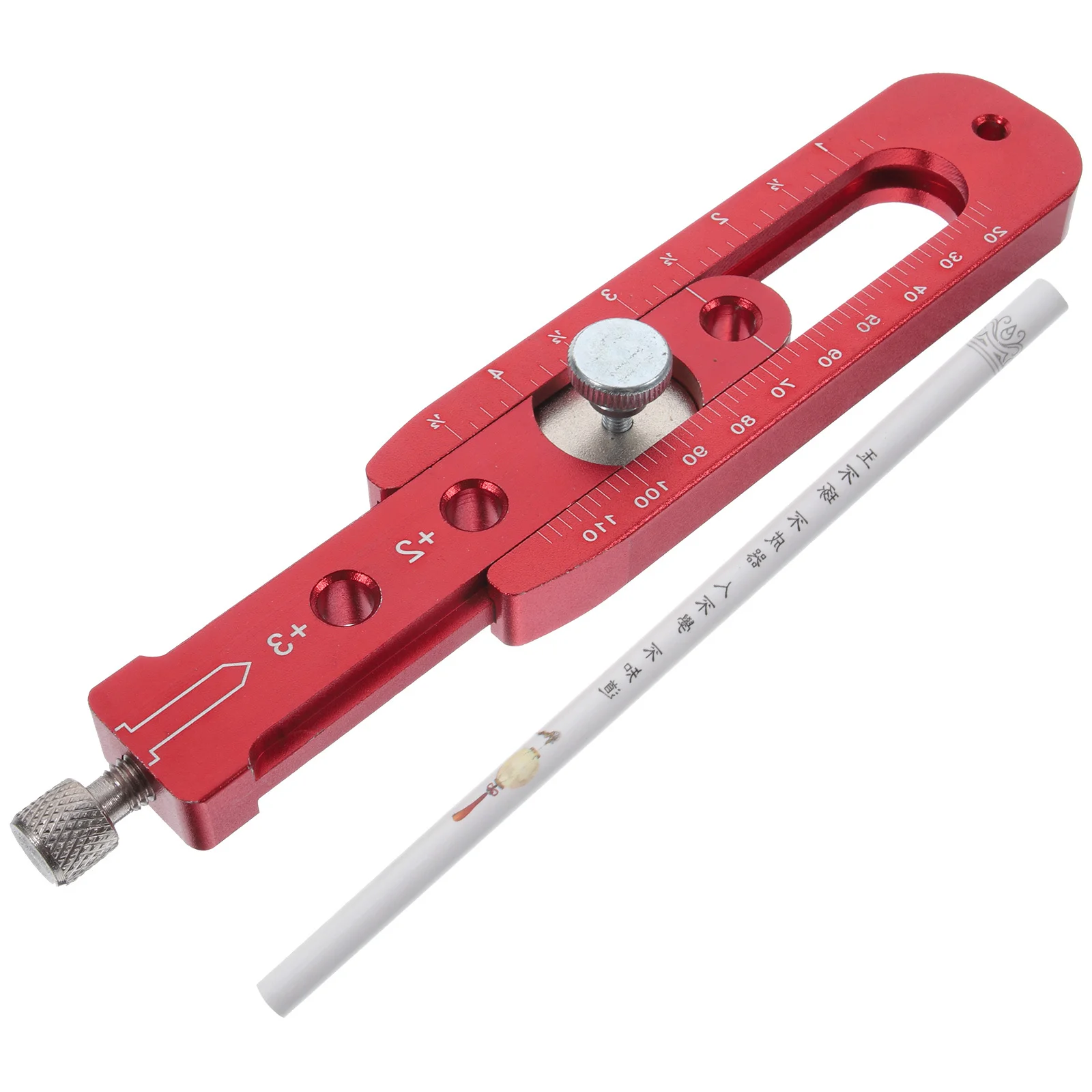 Precision Woodworking Drawing Compass with Locking Mechanism Multi Purpose Circle Scribing Tool for Carpentry and DIY Projects