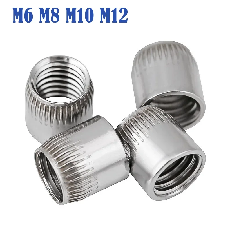 M6 M8 M10 M12 Female Thread Stainless Steel Conical Cap Tapered Cone Nut