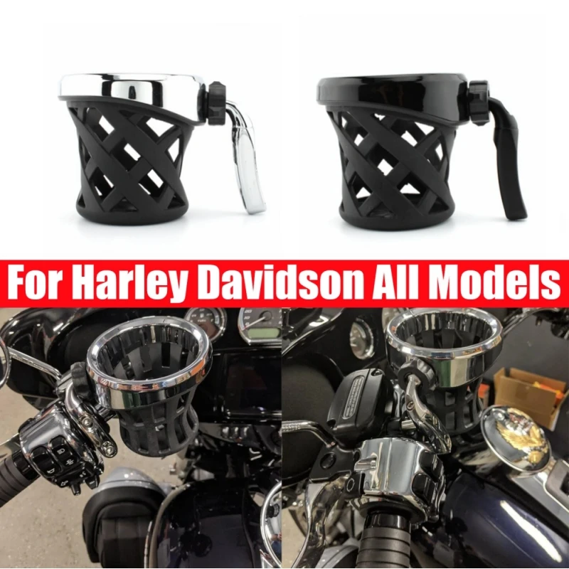 Motorcycle Cup Holder Motocross Bicycle Bottle Holder Motorbike Drink Cup Bracket Mounted For Harley Road Glide Ultra Classic