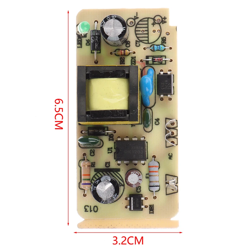 AC-DC 12V 1A Switching Power Supply Module Bare Circuit AC 100-240V to 12V Board Regulator for Repair