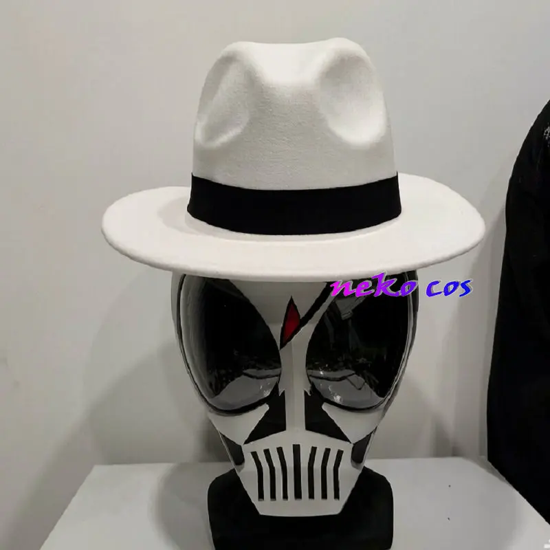 

Маска-шлем Nekocos Rider Skull с шапкой, из смолы, для косплея, на заказ, реквизит, игрушка, подарок, для Хэллоуина, для ролевых игр