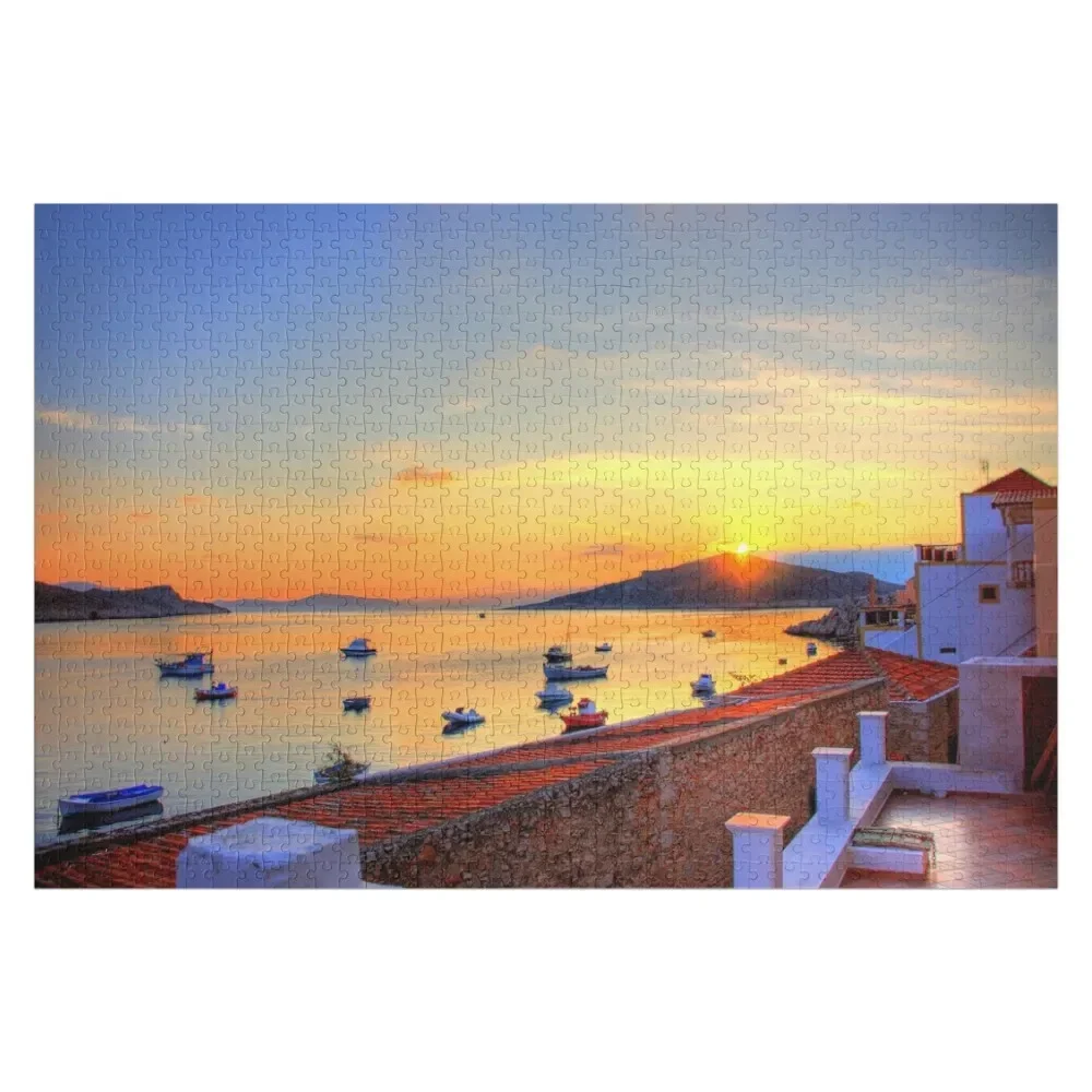 Halki Sunrise Jigsaw Puzzle Wooden Animal Custom Child With Personalized Photo Puzzle