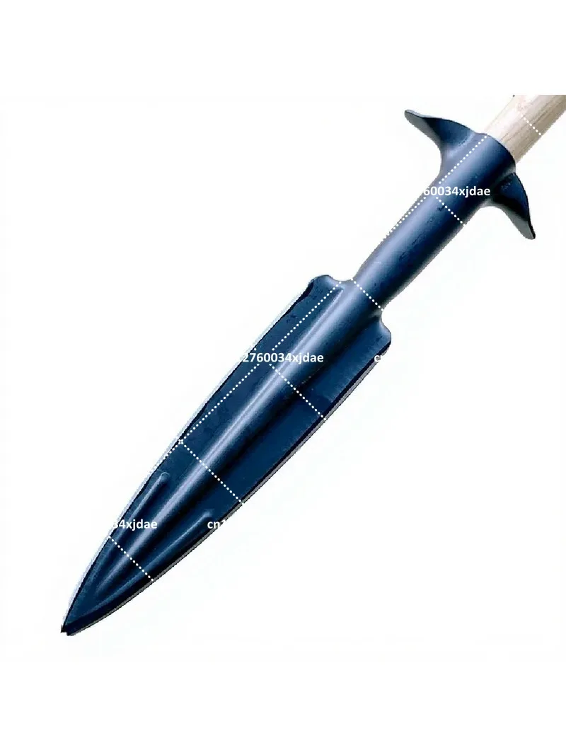 Manganese Steel Pointed Shovel Spear Head Outdoor Tool for Digging Chopping Gardening