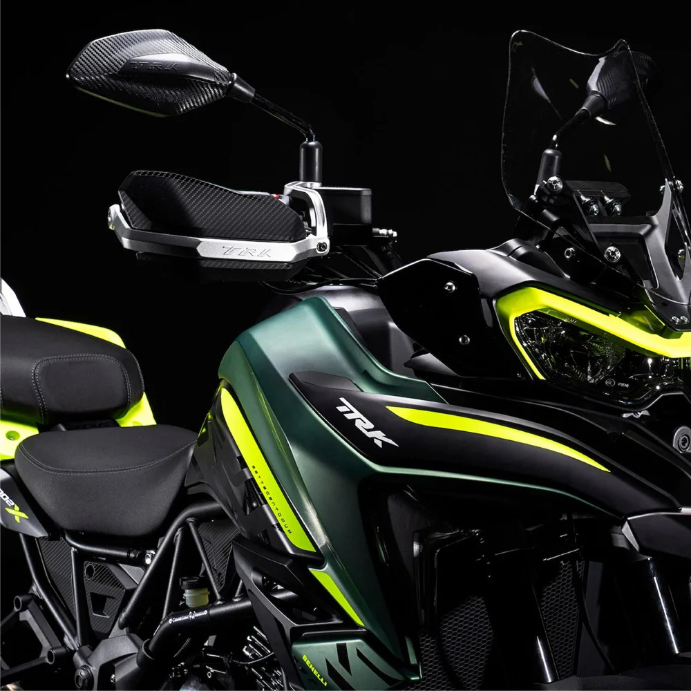 TRK702X Carbon Fiber Stickers for Benelli TRK 702 X Carbon Fairing Emblem Sticker Decal Body Full Kits Decoration Sticker