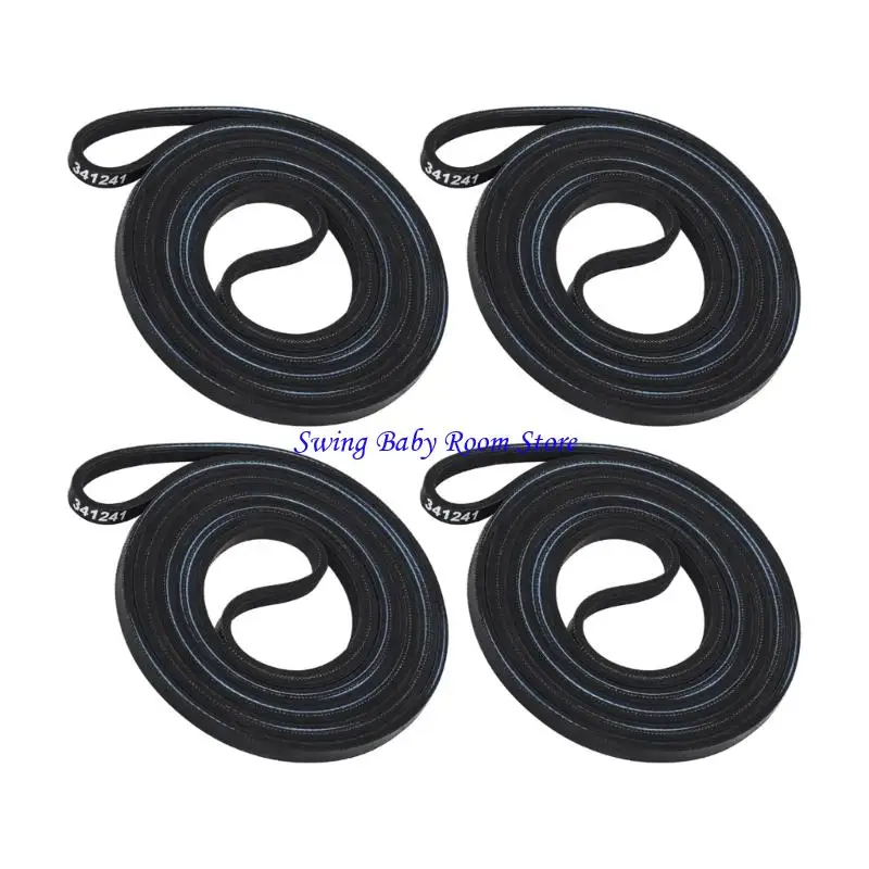 

K1AD 4 шт., универсальный сменный ремень для сушилки, подходит для резиновой конструкции разных брендов, обеспечивает плавную и