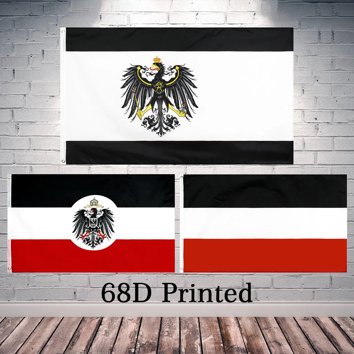 3x5fts Germany Prussia German Empire Banner Colonial Flag FLAGLAND