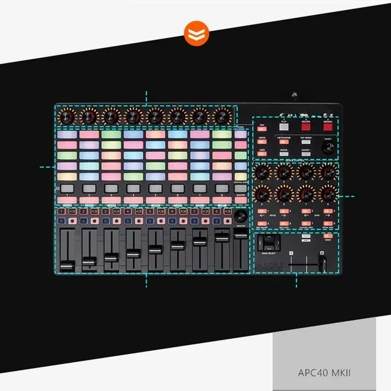 

APC40MK2 Second Generation Pad Midi Keyboard Vj Controller DJ