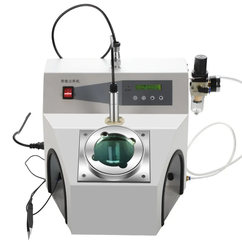 Smart spot welding machine, gold and silver ring bracelet ring welding machine c