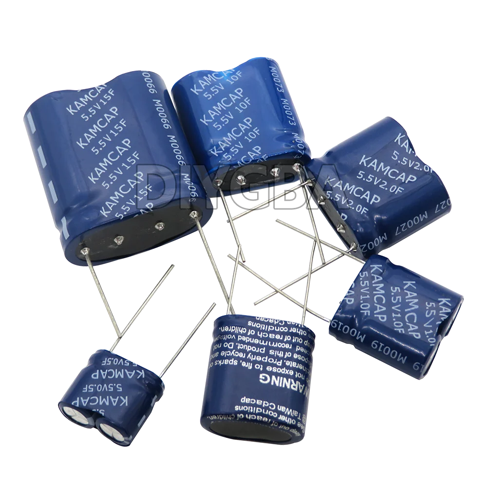 1PCS Ibuw 5.5V Super Capacitor Farad Capacitor Combination Type 0.5F/1F/2F/3.5F/4F/5F/7.5F/10F/15F IGMOPNRQ