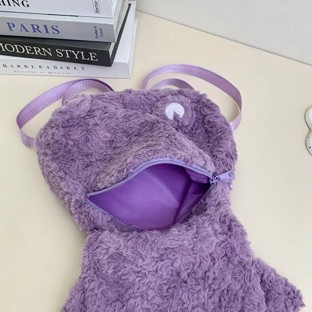 PP 코튼 양 플립 스쿨백 컬렉션 대용량 어깨끈 겸용 배낭 플러피 인형 백팩