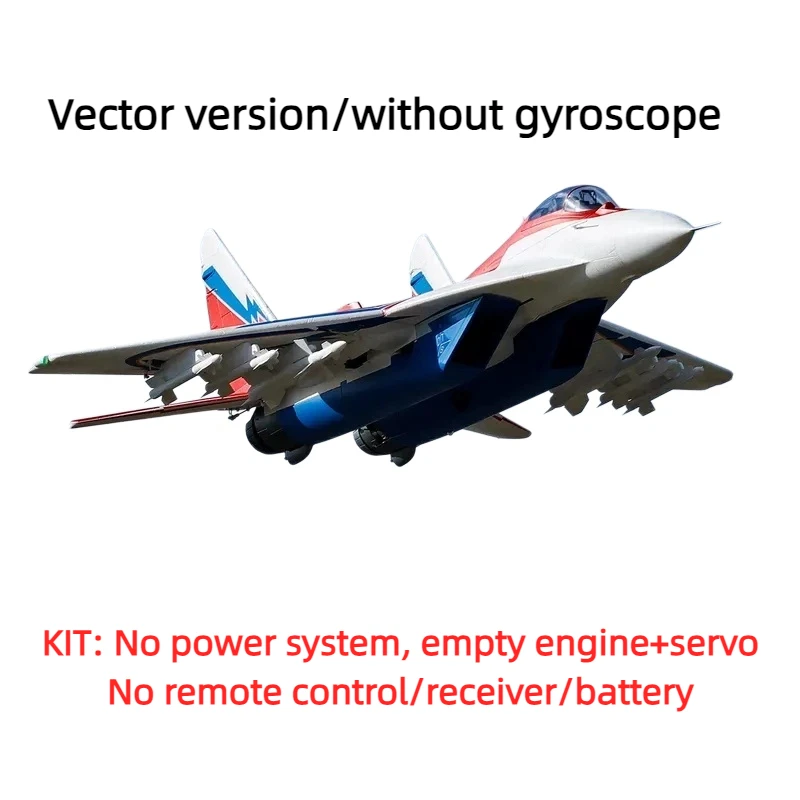 Freewing 80mm Mig-29 Fulcrum V2 Twin Engine Rc Remote Control Assembled Fixed Wing Fighter Vector Version/Standard Version image 3