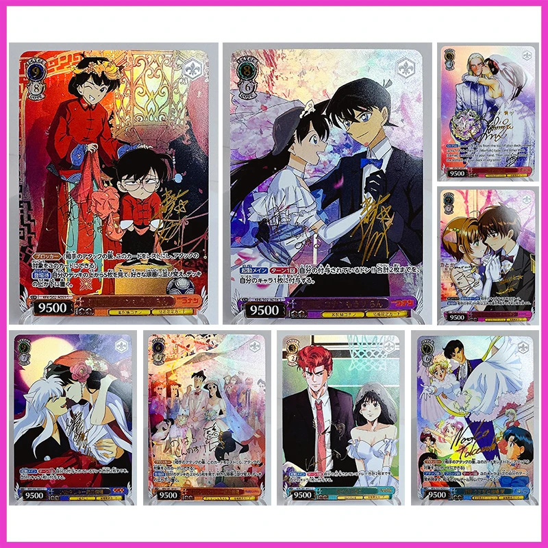 Anime Goddess Story DIY ACG Kinomoto Sakura Rachel Moore Kikyo Haruko Akagi Game Collectible Cards Toys for boys Birthday Gift