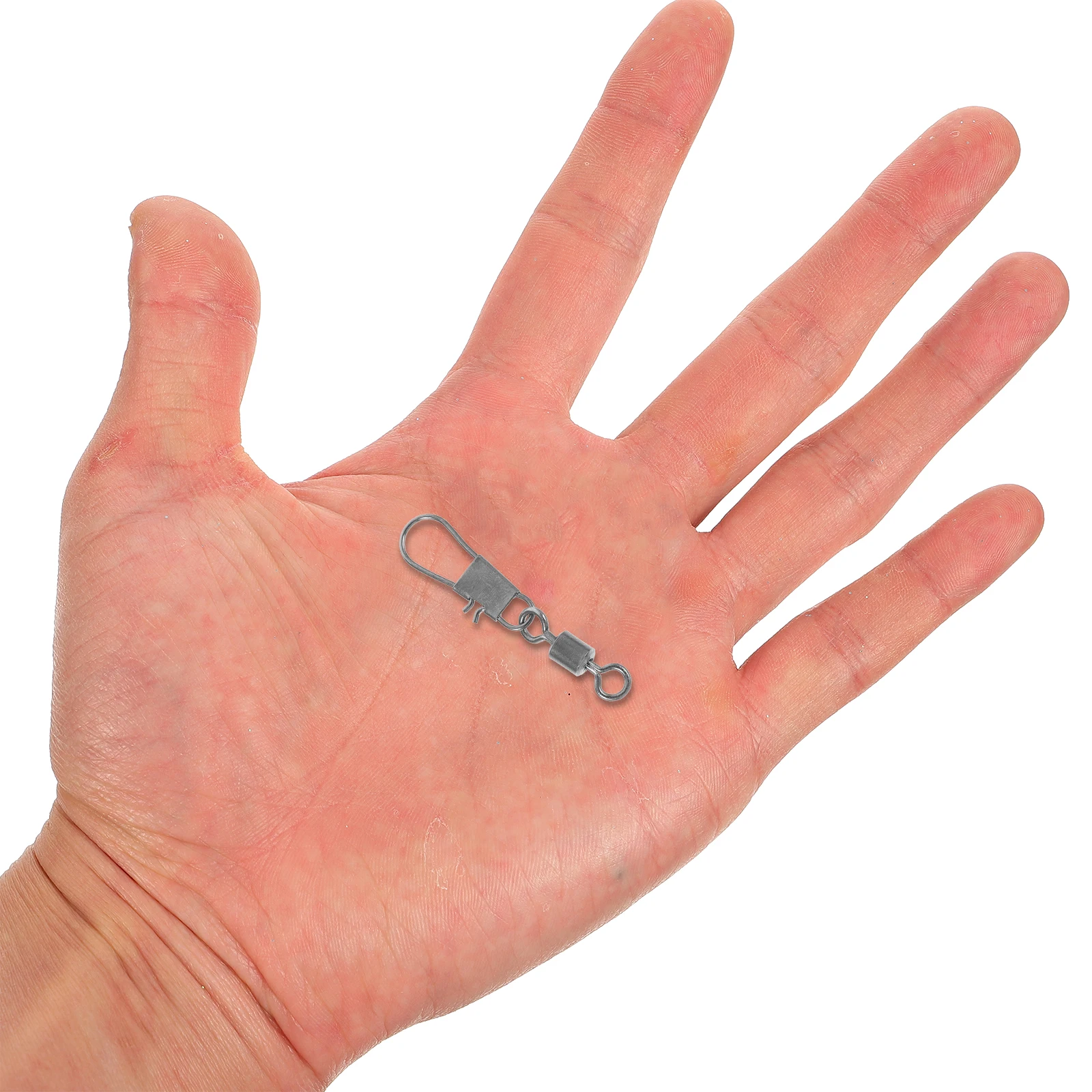 

50 Pcs Fish Hook Small Component Fishing Tackle Hooks Trout Swivel Sinkers Carp for Bait Snelled