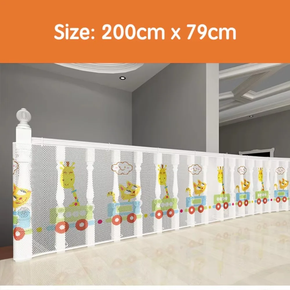 Mesh Children's Safety Barrier Stair Protection Children Protection Baby Safety Barriers Baby Safety Multipurpose