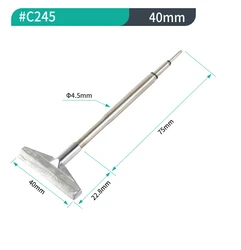 C245 T Series Spatula Soldering Tip Desoldering Bits For JBC T245 Soldering Iron Station