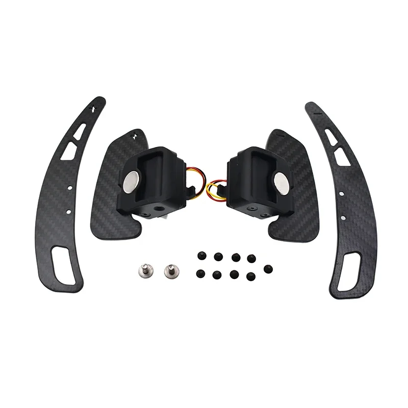 

SYPES Magnetic Carbon Fiber Paddle Shift For C8 A6 A7 S6 S7 RS6 RS7 Steering Wheel Paddles Extension