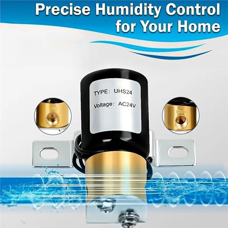 Magnetventil DTEW-Universal Humidifier Solenoid Valve 24V UHS24 For , For Honeywell, Carrier& More Pneumatik — Detail 4