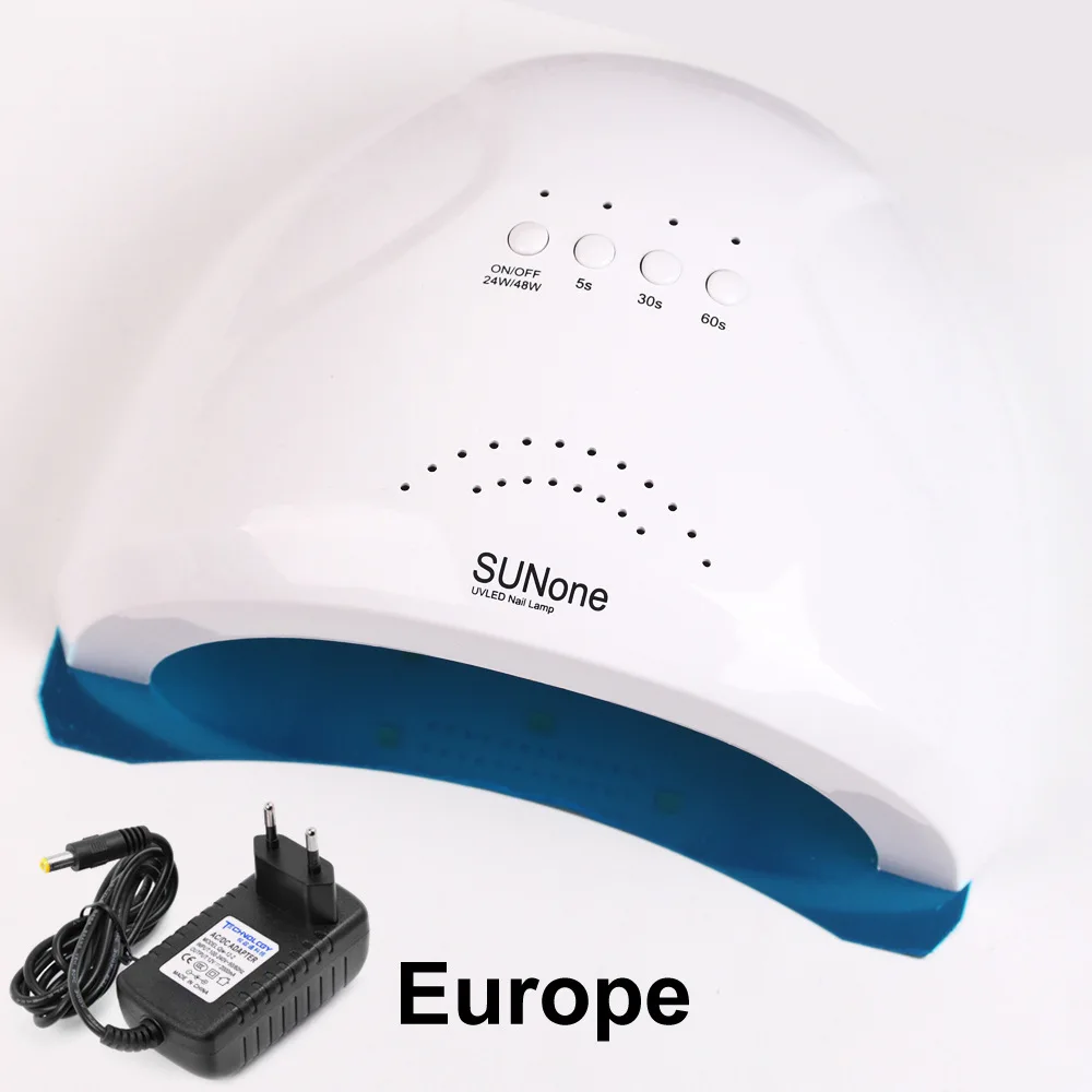 プロのマニキュアキット,UVランプ付きネイルサロン用電気キット,LEDまたは充電式,48W