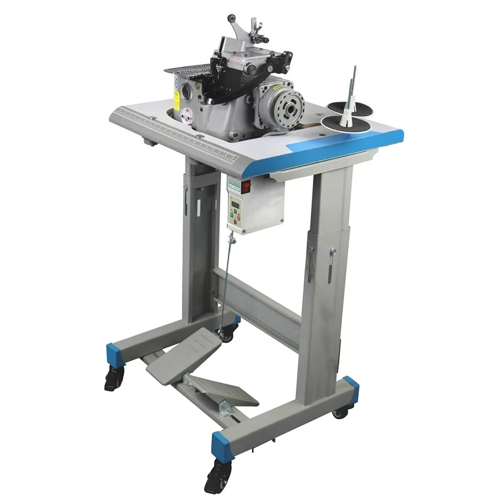 Industrial Carpet Edge Leather Blanket Stitching Overlock Sewing Machine Heavy Duty Leather Shoe Making Machine