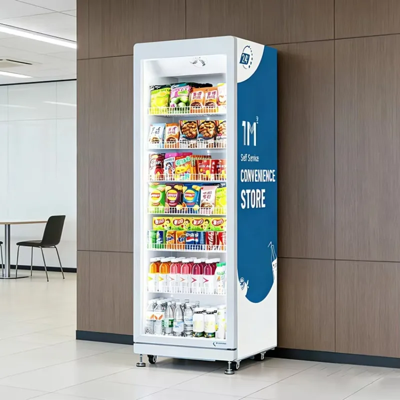 India Africa Southeast Asia Local Stock Dedicated Smart Auto Vending Combo Vending Machine Credit Card SDK Stainless Steel OME