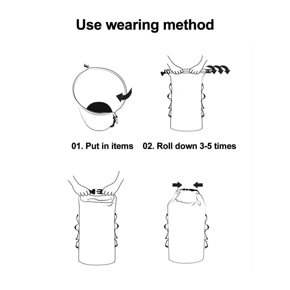 Портативная водонепроницаемая сумка для плавания, сумка для хранения, Сумка для кемпинга, пешего туризма, плавания, треккинга, лодки