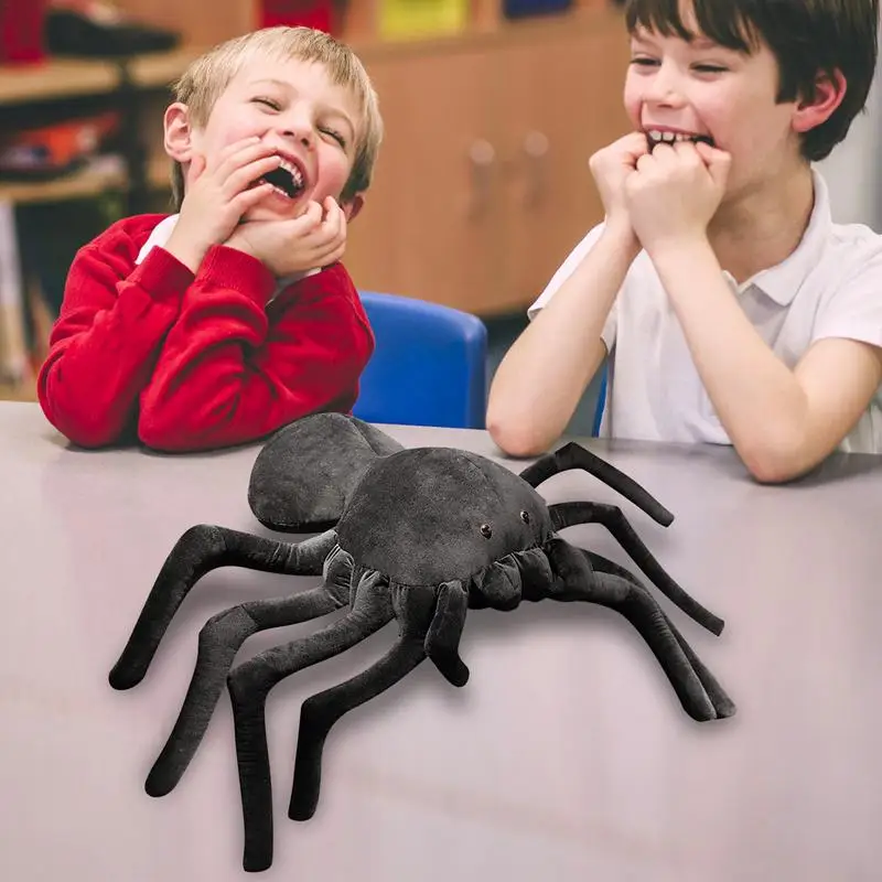 Animal de peluche de araña, muñeco de peluche de araña, regalo de fiesta de Halloween