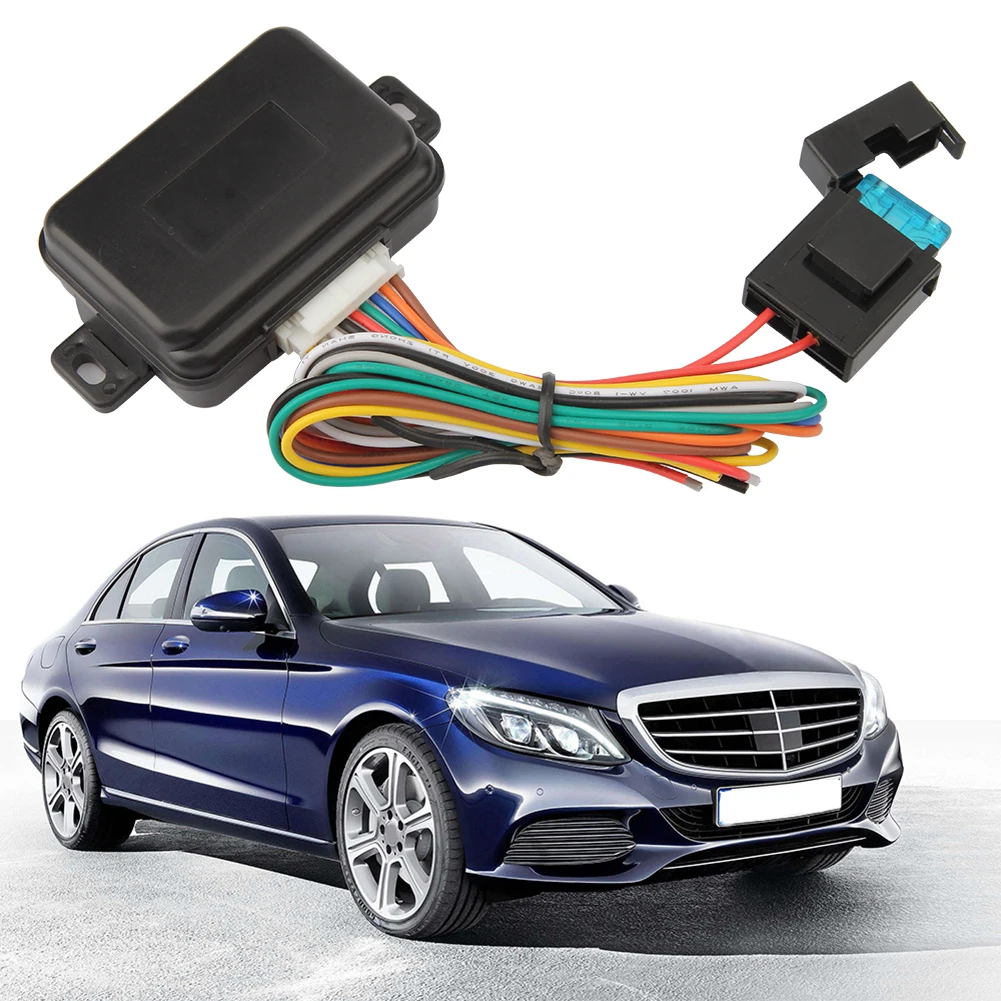 Car Side Rearview Mirror Automatic Folding System with Connecting Cable Automobile Parts Accessories