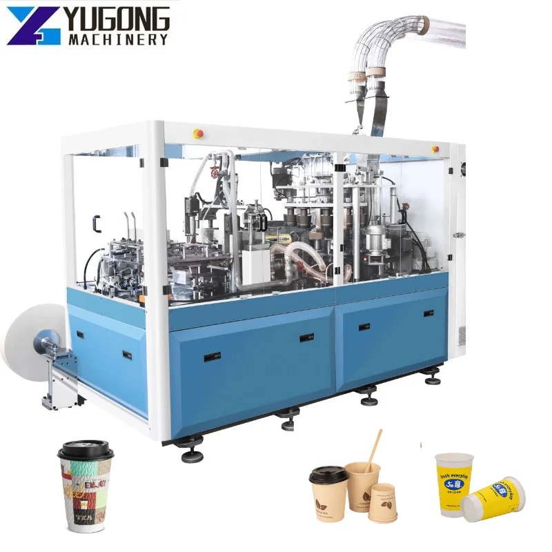 YG Fully Automatic Paper Cup Making Machine CE Approval Paper Cups Forming Processing Production Line for United Arab Emirates