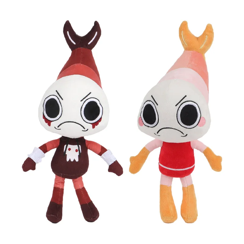 حار داندي العالم Shrimpo ألعاب من نسيج مخملي الكرتون ألعاب من نسيج مخملي Dandy's World Game أنيمي الشكل Shrimpo للأطفال هدية عيد ميلاد اللعب #2