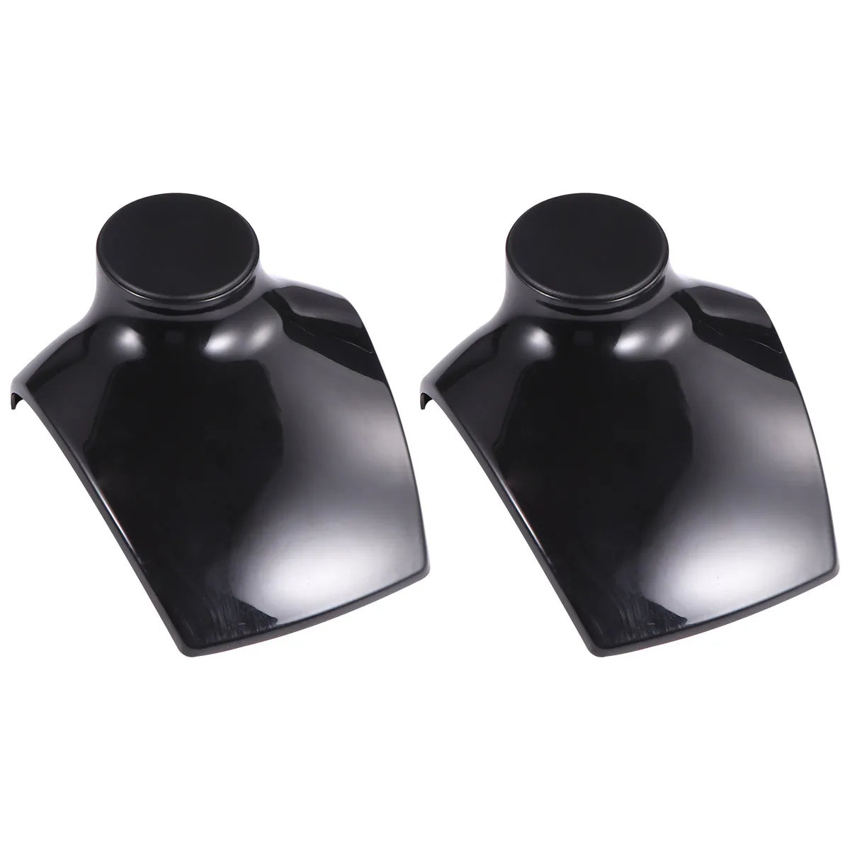 2Pcs Necklace Display Stand Holder Jewelry Organizer Pendant Earrings Display Shelf for Boutique Shop Window Storage