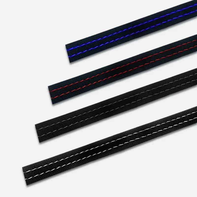 Self-adhesive Moulding Trim Car Interior Styling Dashboard PU Leather Decoration Line DIY Braid Strip Car Decoration