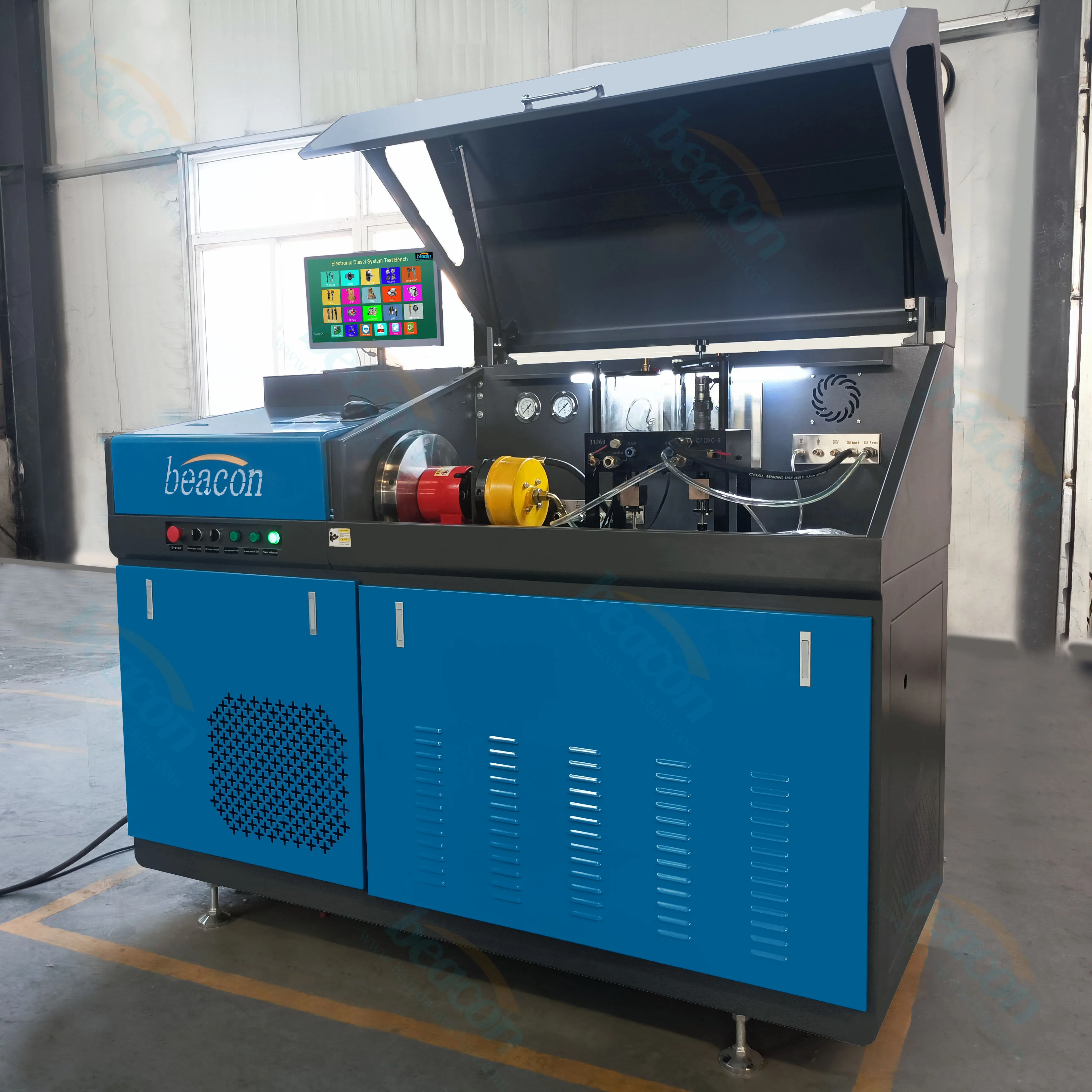 Multifunction CR708 Common Rail Test Bench Stand Testing Diesel Injectors And Pump Checking With EUI EUP HEUI Function For Car