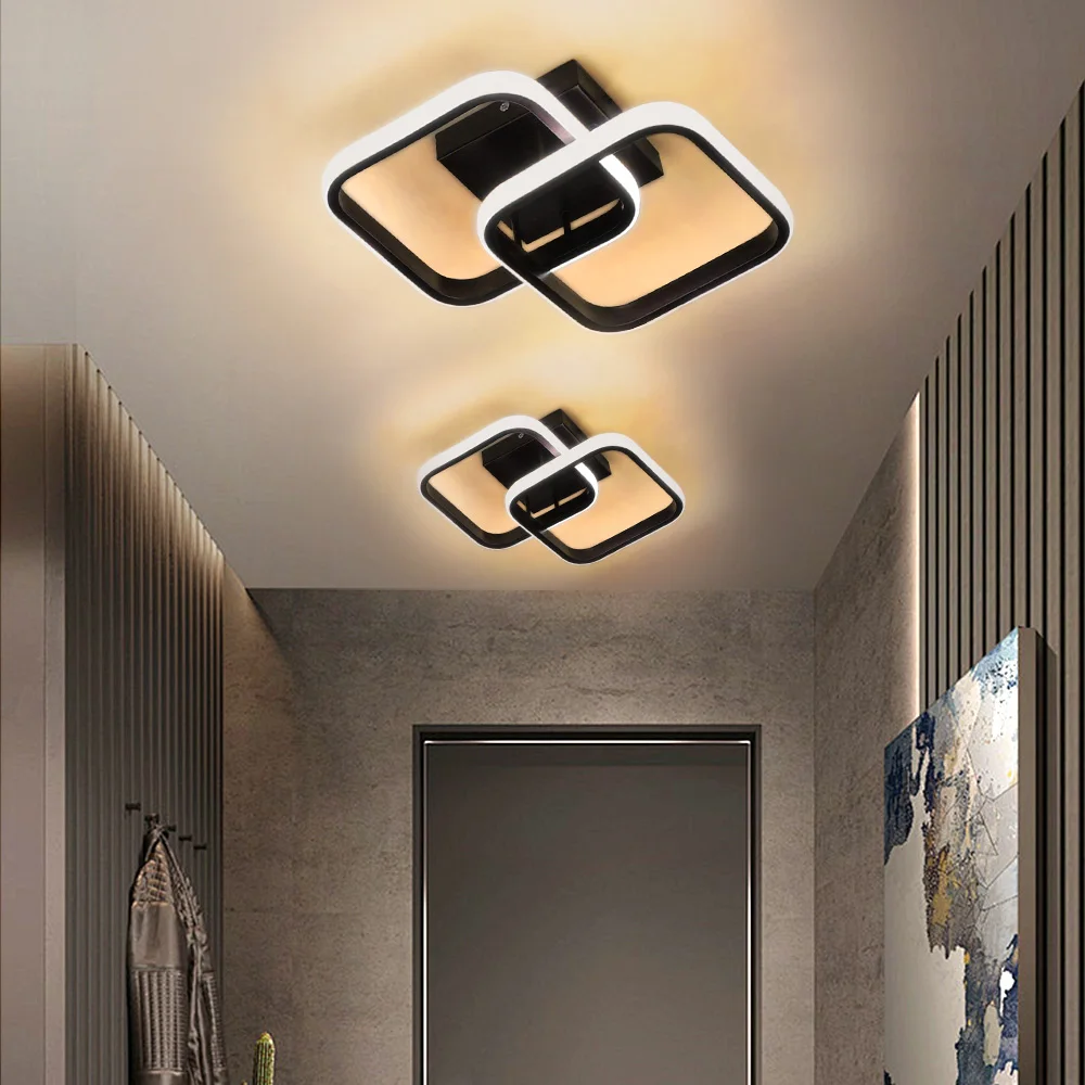 

Modern LED Ceiling Lights Acrylic Aisle Ceiling Lamp Flush Mount Ceiling Lighting Fixtures for Hallway Balcony Stairwell Kitchen