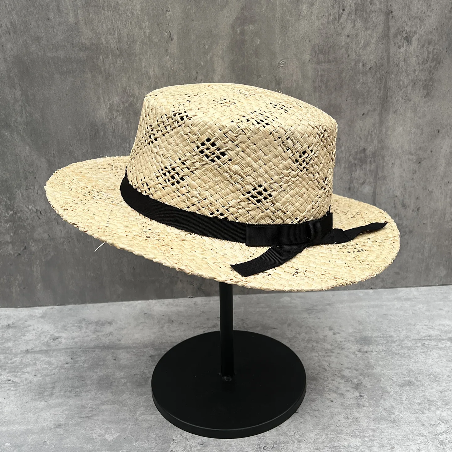 

Retro Style Women's sun hat Wide Brim straw hat LadySummer hat luxury Sun protection hat Outdoor Beach accessories