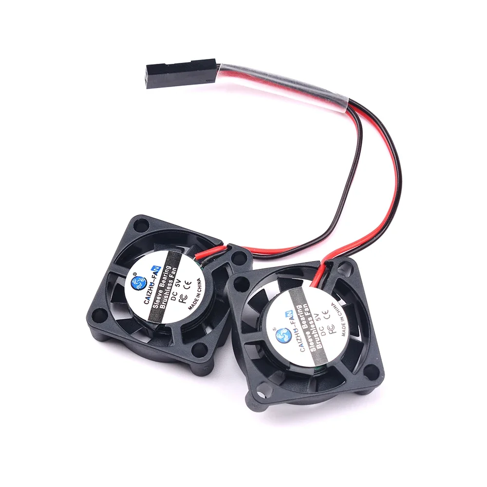 

Dual Fan Module For Raspberry Pi 4B 3B+ 3B Aluminum Case Replacement Fan 25x25x7 Cm